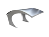 Robolopa CURVE L - streha za robotsko kosilnico